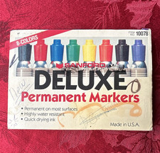 Sanford Deluxe Permanent Markers 8-Color Set ...