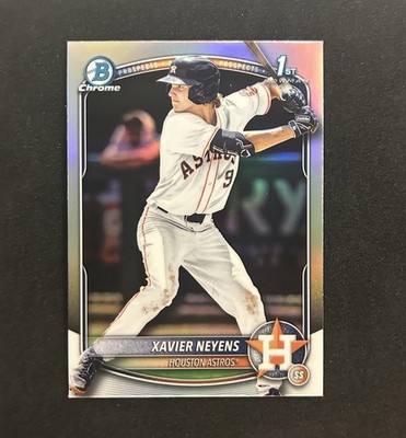 2025 Bowman Draft - Chrome Xavier Neyens #BDC-2 Refractor Rookie Astros