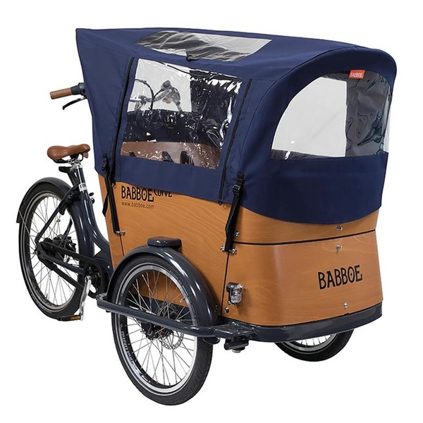 Babboe Regenverdeck Blau, FüR Curve, Docril-image