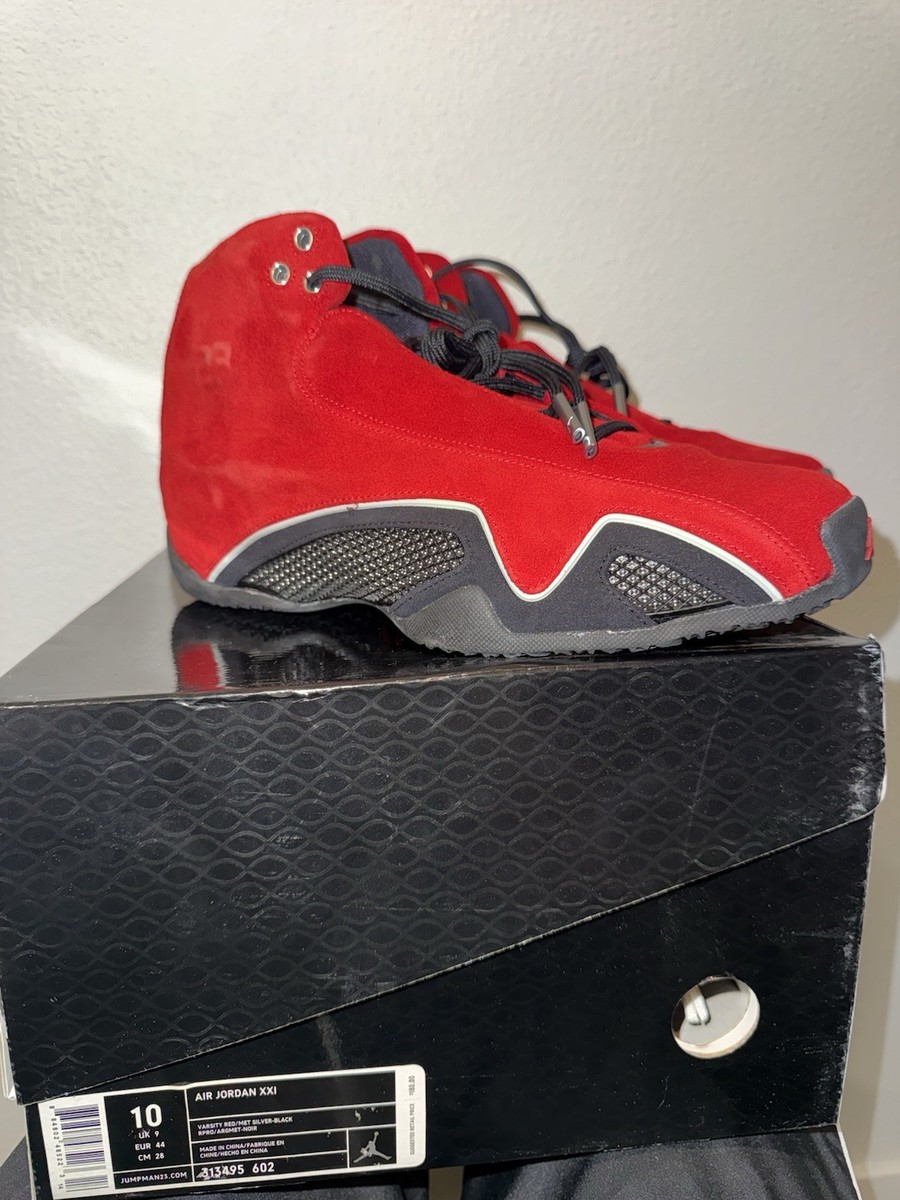 新品(中古品)AIR JORDAN XXI 26cm USAコレクションアイテム Size 10 - Air Jordan 21 OG Red Suede for sale online | eBay