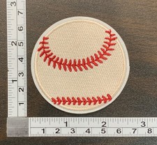 Baseball Embroidered Iron On Patch