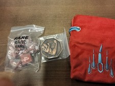 Ravenloft sirus dice RARE dice Blood Splatter...