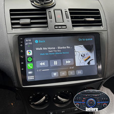 4 64GB Car Stereo CarPlay Android Radio 9" GPS BT5 FM Bose for Mazda 3 2010-2013