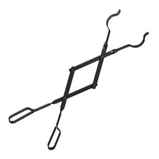 2x Kaminzange Feuerzange Ofenzange lang