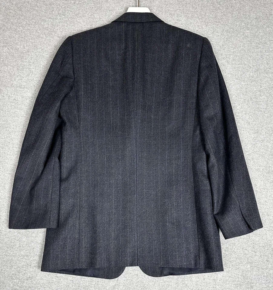 Blazer Emanuel Ungaro Para Hombres 38 Lana A Rayas Hecho en Italia Barneys Nueva York Chaqueta Foto 3 de 4