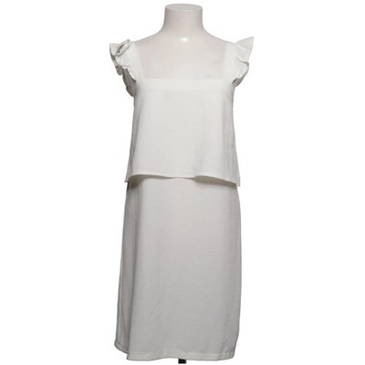 Sweed, Kleid, Größe: M, Weiß, Polyester, Einfarbig, Damen #VaJ