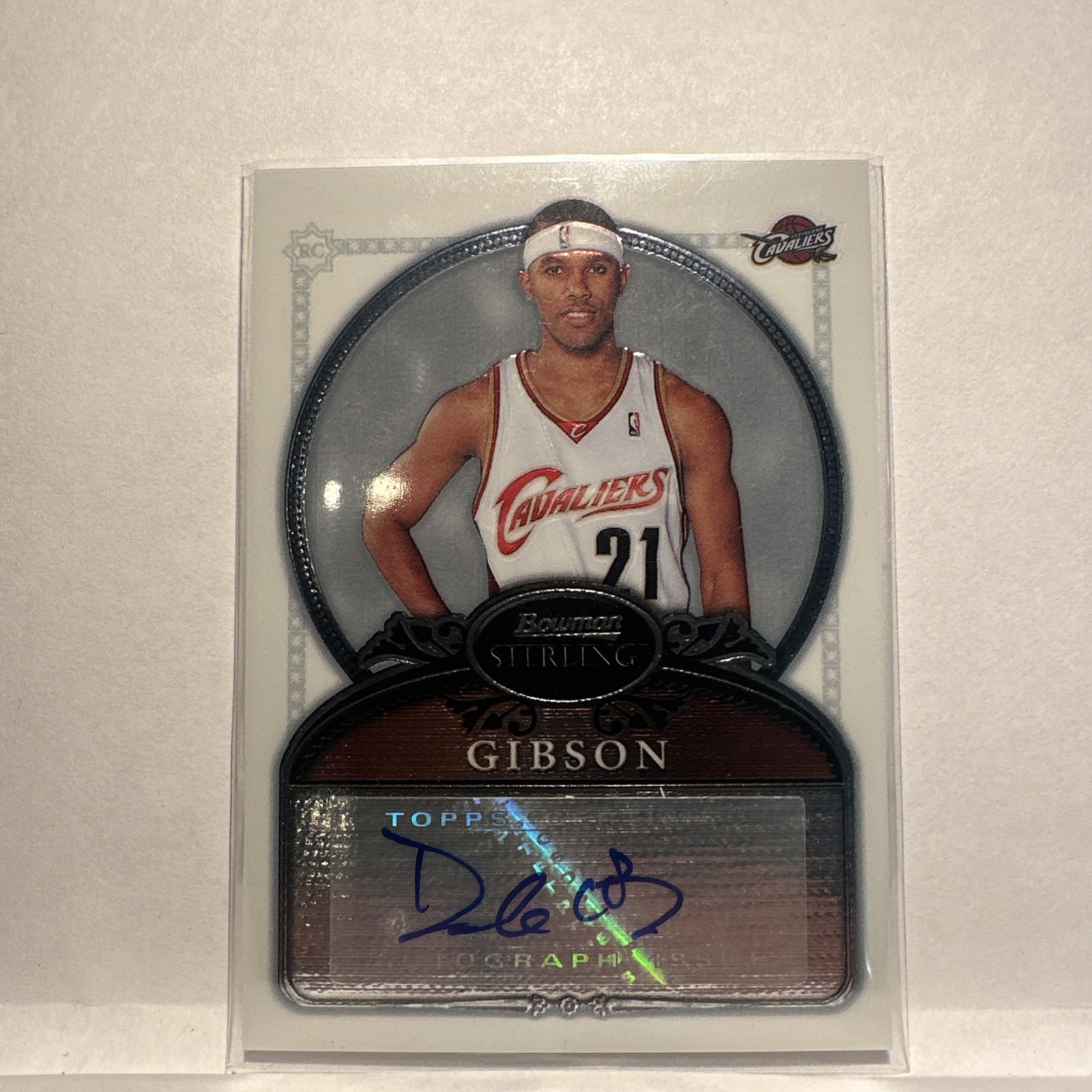 2006-07 Bowman Sterling Daniel Gibson #73 Refractor Auto (RC) 