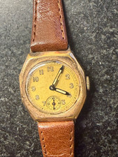 Orologio uomo, condizioni vintage, per ricambi o riparazione, quadrante secondi.