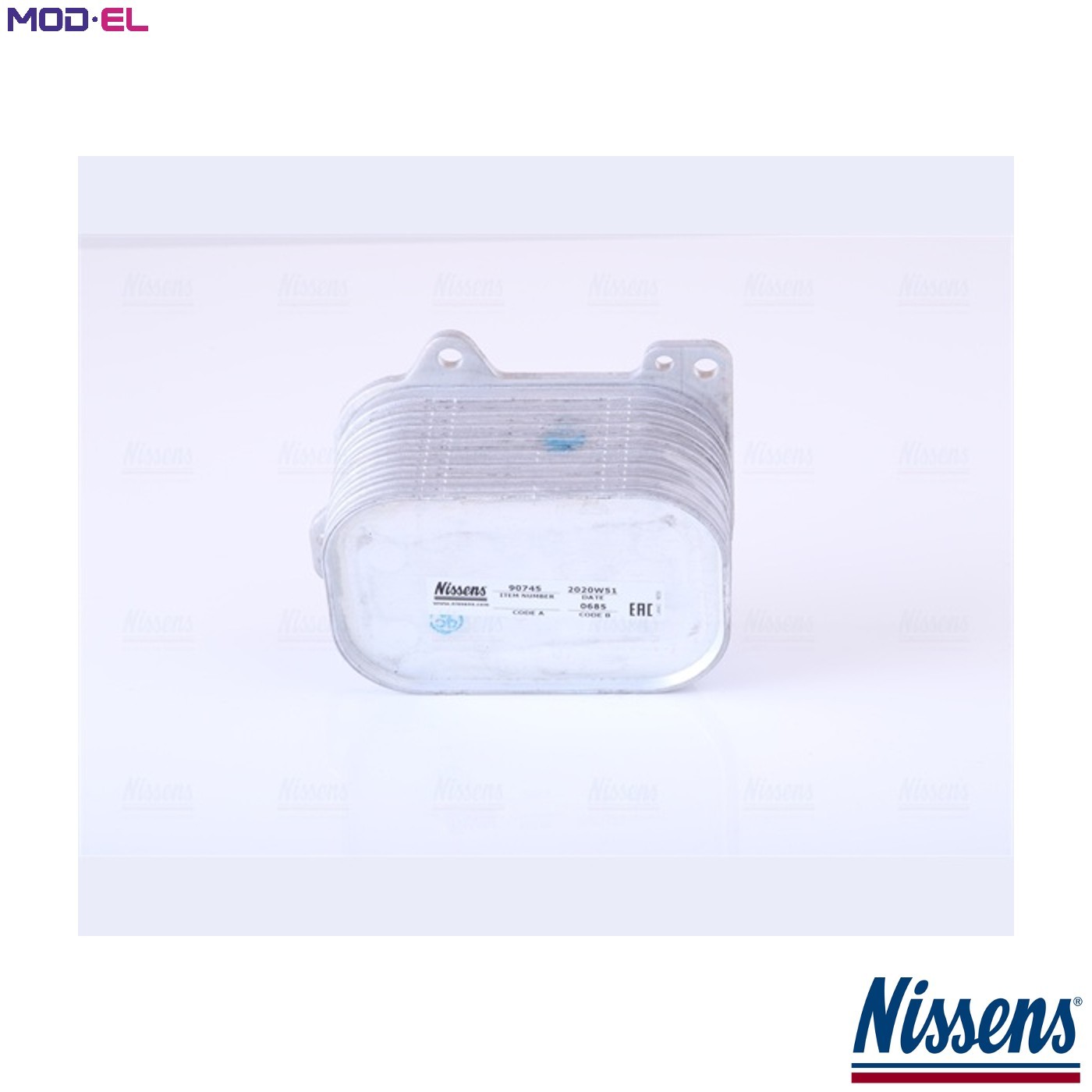 NISSENS 90745 OIL COOLER ENGINE OIL - Image 10