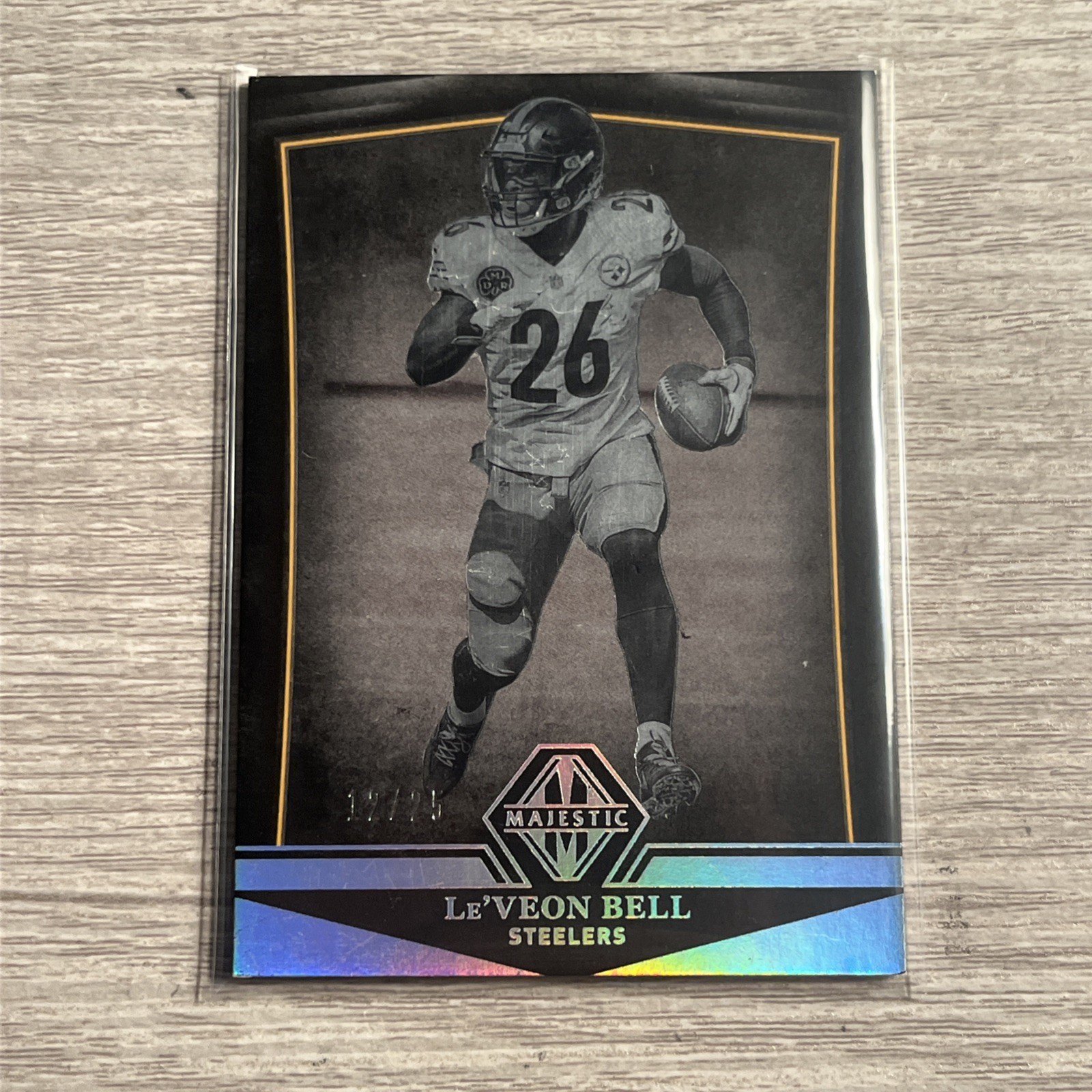 2018 Panini Majestic - Le'Veon Bell #86 Holo Gold /25