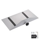 Yescom CPU Holder Computer Tower Holder for PC Mobile Cart Trolley Cart Silver