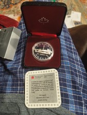 1984 Royal Canadian Mint Silver Dollar 150th Anniversary Proof COA