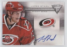 2013-14 Panini Titanium Reserve Signatures Jared Staal #TR-JAS Auto xp6