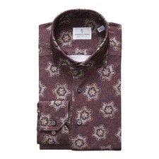 Emanuel Berg 4Flex Jersey Cotton Modern Fit Dress Shirt- Size: XXL