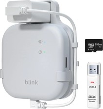 256GB Micro SD Card Outlet Wall Mount for Blink Sync Module XR with Short C...