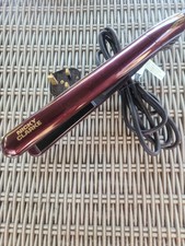 Nicky Clarke Plug-In Hair Straightener/Flat Iron with On/Off Switch, Purple