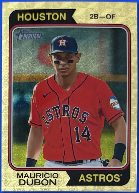 2023 Topps Heritage Chrome High Number Superfractor 1/1 #653, Mauricio Dubon