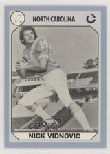 1990 Collegiate Collection North Carolina Tar Heels Nick Vidnovic #196 0s5