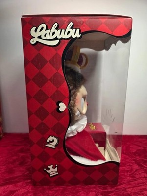 Pop Mart Let's Checkmate Large King Labubu Plush (Authentic Sealed