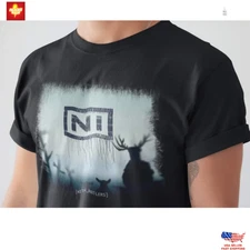 NI Knights with antlers album cover parody-music lovers humor T-Shirt vintage