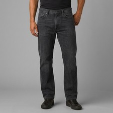 Vintage Levis 505 Jeans Mens 38x30 Black Denim Regular Fit Straight Leg USA 90s