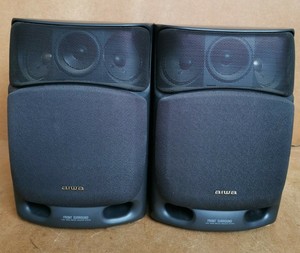 aiwa front surround speakers