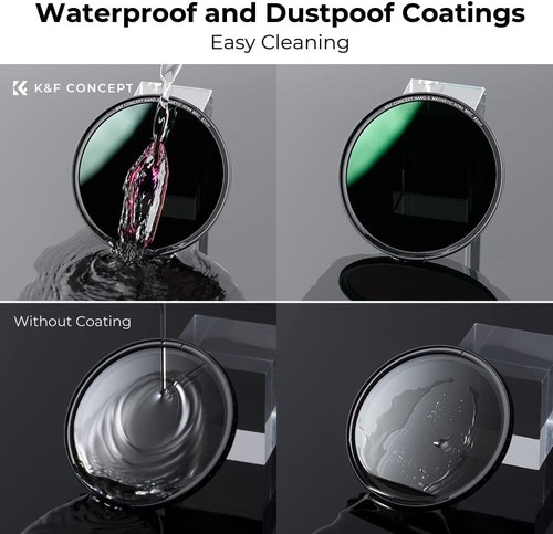 K&F Concept Magnetic Lens Filter Kit GND8+ND8+ND64+ND1000+Magnetic Adapter Ring - Picture 87 of 121