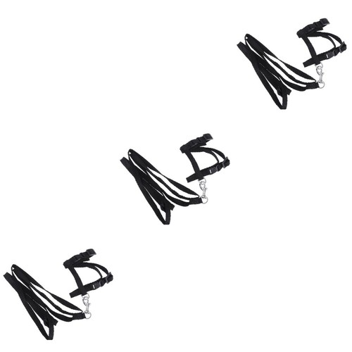 3 stücke Pet Katze Kabelbaum Traktion Seil Katze Nylon Kragen Leine Haustier