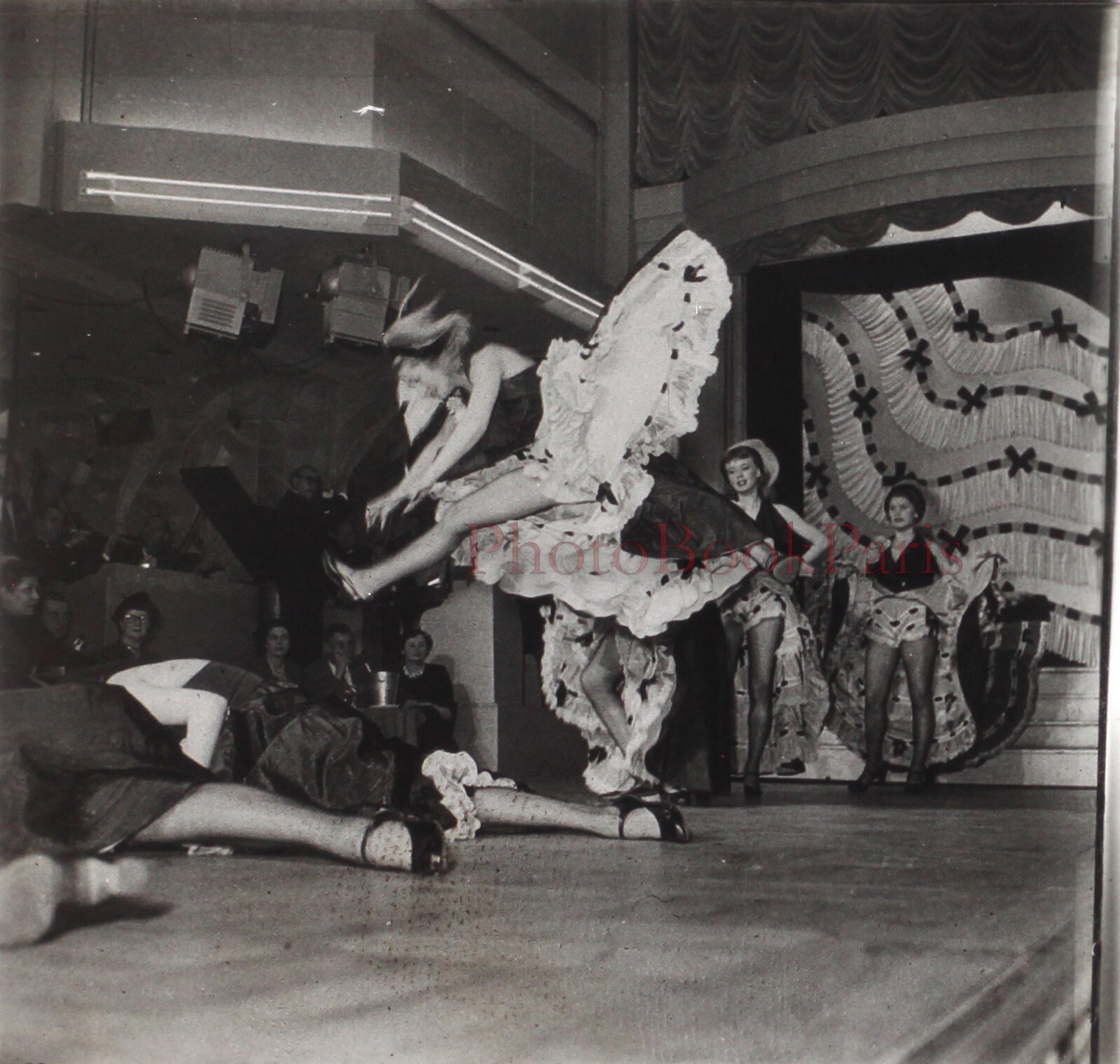 Francia Gai París Tabarin Cabaret Baile De Foto Estéreo Película Célula