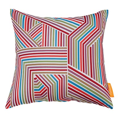 Modway All-Weather Indoor Outdoor Decorative Throw Cushion Pillow in Tapestry