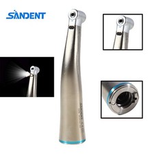 USA Dental LED Fiber Optic 1:1 Handpiece Contra Angle Internal Spray Push EIS
