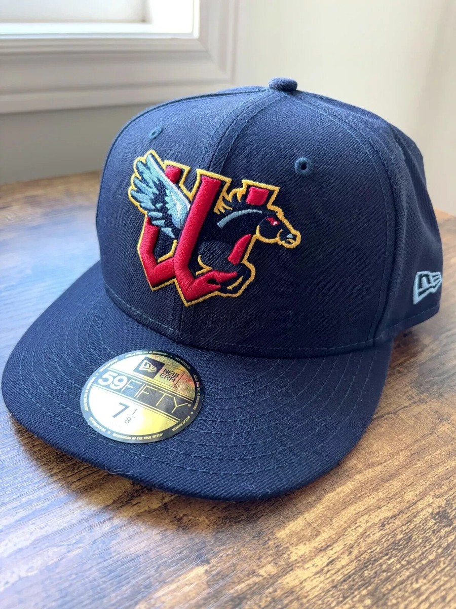 New Era 59FIFTY Wichita Wind Surge Cap Vintage MLB Fitted Hat Navy