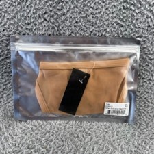 Todd Sanfield Brief Underwear mens XS Tan Hide Defiant Endurance Mesh NEW