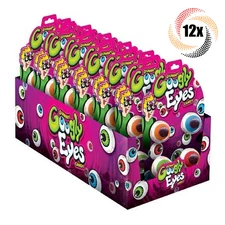 Full Box 12x Packs Googly Eyes Assorted Flavor Gummy Eyeballs Candy | 1.97oz
