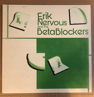 LP:  ERIK NERVOUS AND THE BETA BLOCKERS - self titled s/t  NEW UNPLAYED PUNK