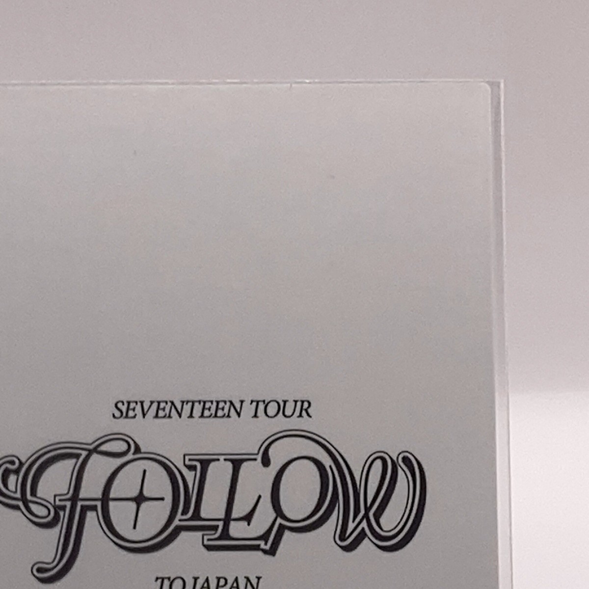 Seventeen JOSHUA Tour Follow To Japan #03 Photo Card SVT Official