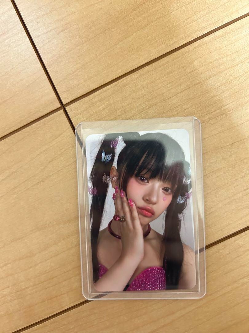 NewJeans HANNI Get Up Broadcast Photocard Limited Official Kpop