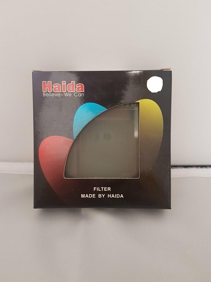 Filtre ND Haida Slim ND1.8 64x – Diamètre 55mm, Neuf Sous Blister