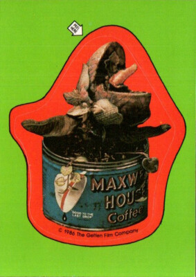 1986 Topps Little Shop of Horrors #25 Maxwell House Coffee / This is too much!Wh