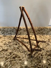 Vintage Nature Inspired Wooden Stick Easel Decorative Picture Art Holder