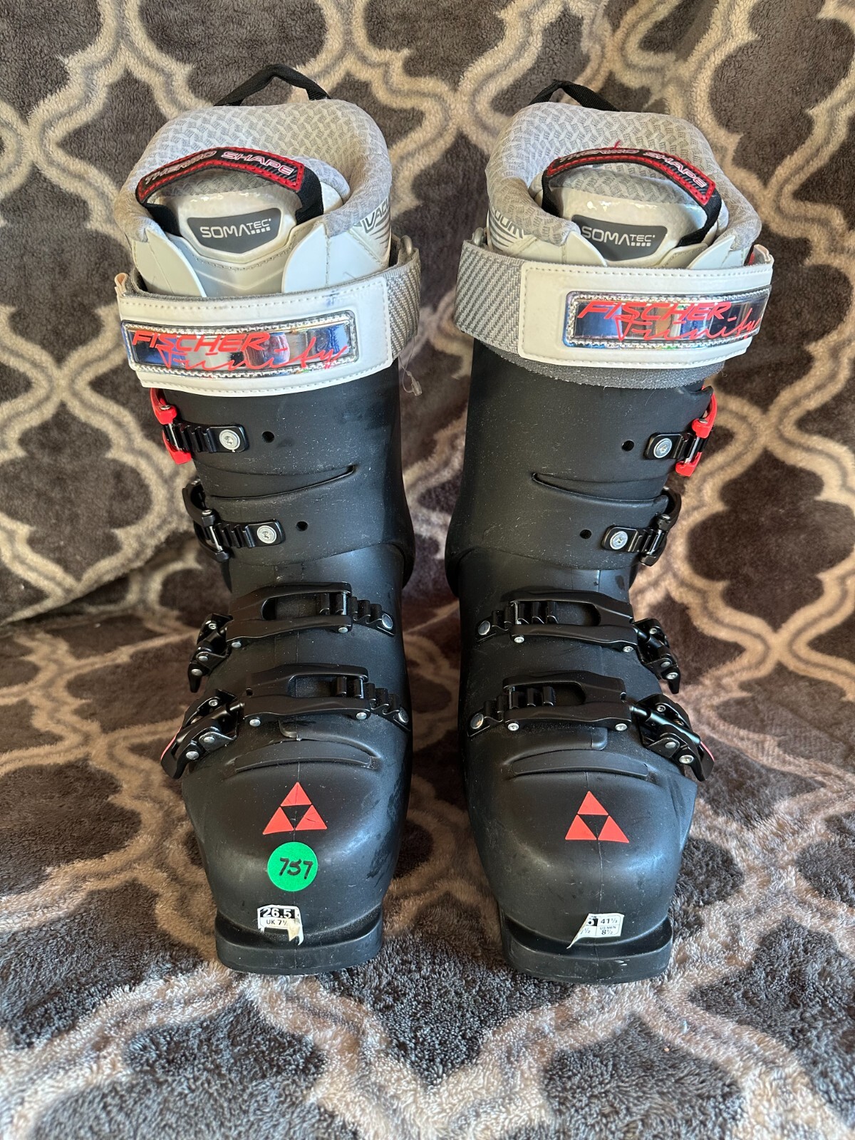 SALOMON Nuovissimo! Fischer Trinity Vaccum Full Fit 110 taglia 26 5