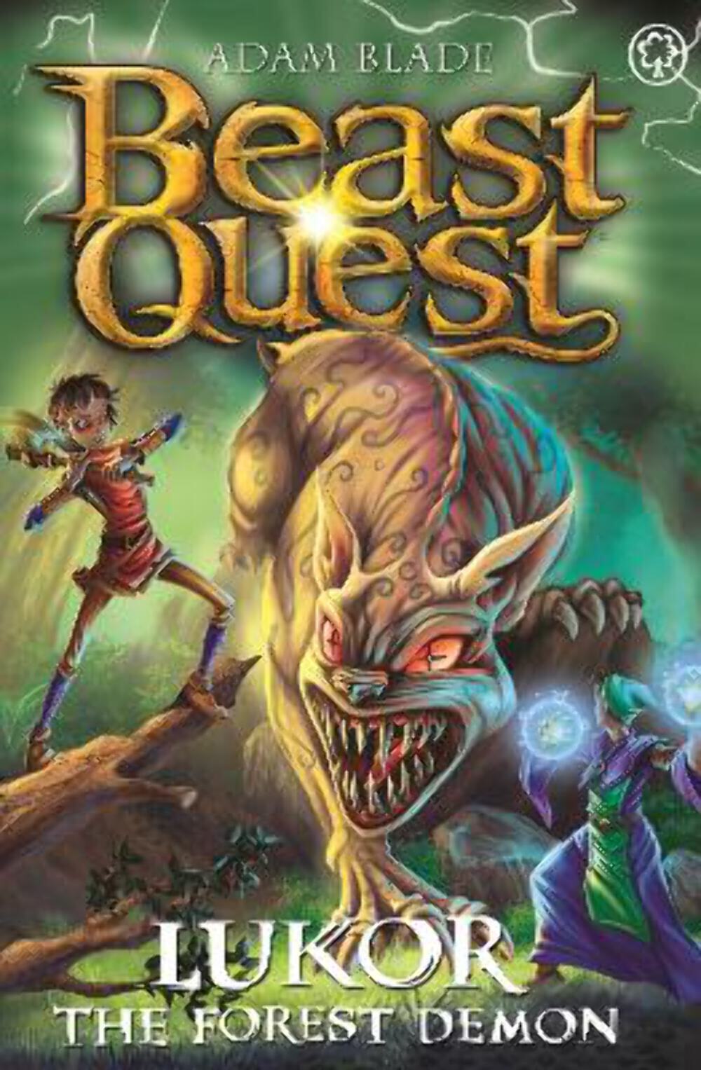 Adam Blade: Lukor the Forest Demon: Series 29 Book 4 (Beast Quest) [2023] paperb