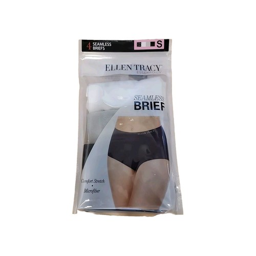Set of 3, TRACY Women s High Cut Seamless Breathable Underwear Size M
