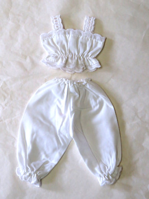 alte Puppe Unterwäsche ca. 27/30 cm Körper 21 cm Ref: 21 / 21