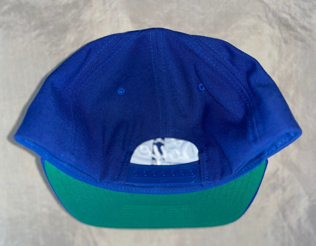 LOS DOYERS BLUE SNAP BACK HAT PUFF 3D LOGO BRAND NEW MLB LOS