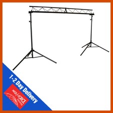 QTX Triangle Lighting Truss Tripod Stand System 3M DJ Party Disco Kit