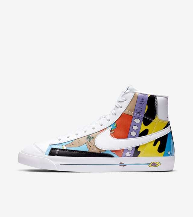 NIKE Blazer Mid 77 Flyleather Ruohan Wang CZ3775-900 Brand new sneakers