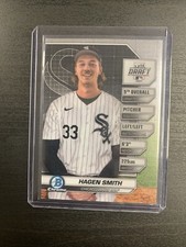 2024 Bowman Draft Baseball Hagen Smith BOWMAN DRAFT NIGHT INSERT ROOKIE