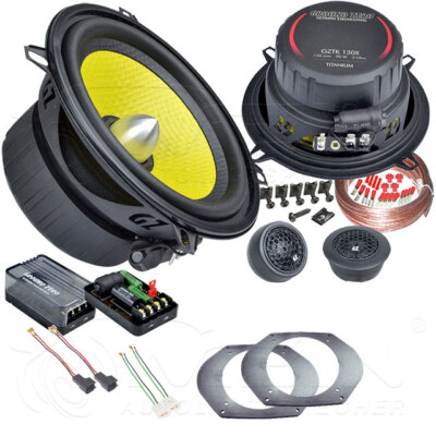 GROUND ZERO LAUTSPRECHER für MAZDA PREMACY Typ CP 1999-2005 Front Tür 130W #BFXF