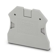 5pcs PHOENIX CONTACT Wiring Terminals Accessories Stopper D-UT 2,5/10 ， 3047028